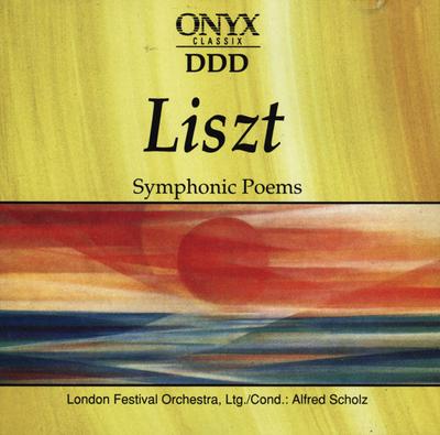CD FRANZ LISZT - Liszt-Symphonic Poems  66202 ONYX Classix 1994 Netherland ObiClassical Used