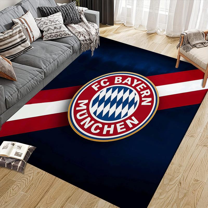 Millwall Football Club Flannel Pattern Square Carpet,Area Rug,Carpet Rug for Living Room Bedroom Sofa Playroom Decor,Non-slip Floor Mat