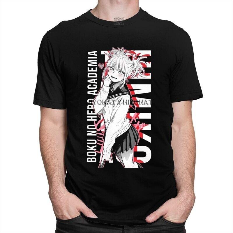 My Hero Academia Himiko Toga COTTON T-shirts Anime Unisex Men Women Gifts Tees