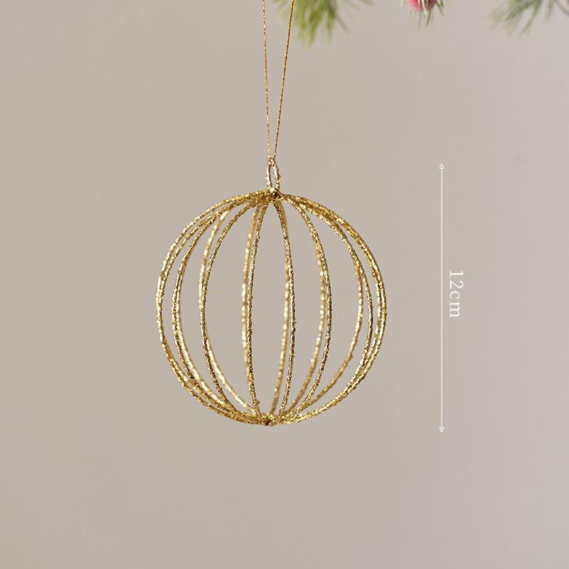 Gold Exploding Star Hanging Ornament Christmas Tree Pendants 2026 Christmas Home Decoration 2026 New Year Party Gifts