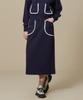 Bbc Earth W Terry Long Skirt_Navy