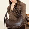 Leather Fashion Shoulder Armpit Bag New Commuter Croissant Bag Messenger Bag