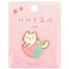 Self-Adhesive Japanese Cute Embroidery Cloth Sticker Hand Ledger Mobile Phone Case Strawberry Cake Embroidery Sticker Hole Patch Sticker