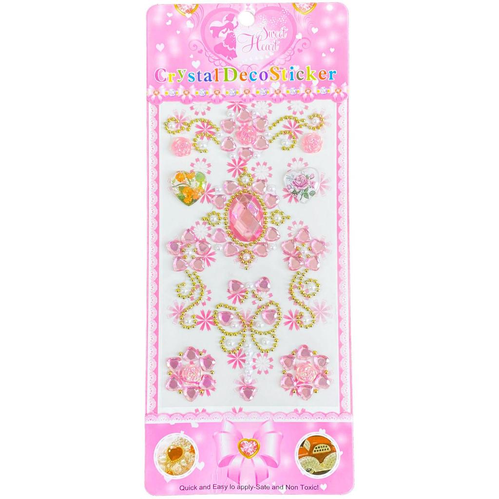 Colorful Acrylic Rhinestone Stickers for Phone & Photo Album Decoration