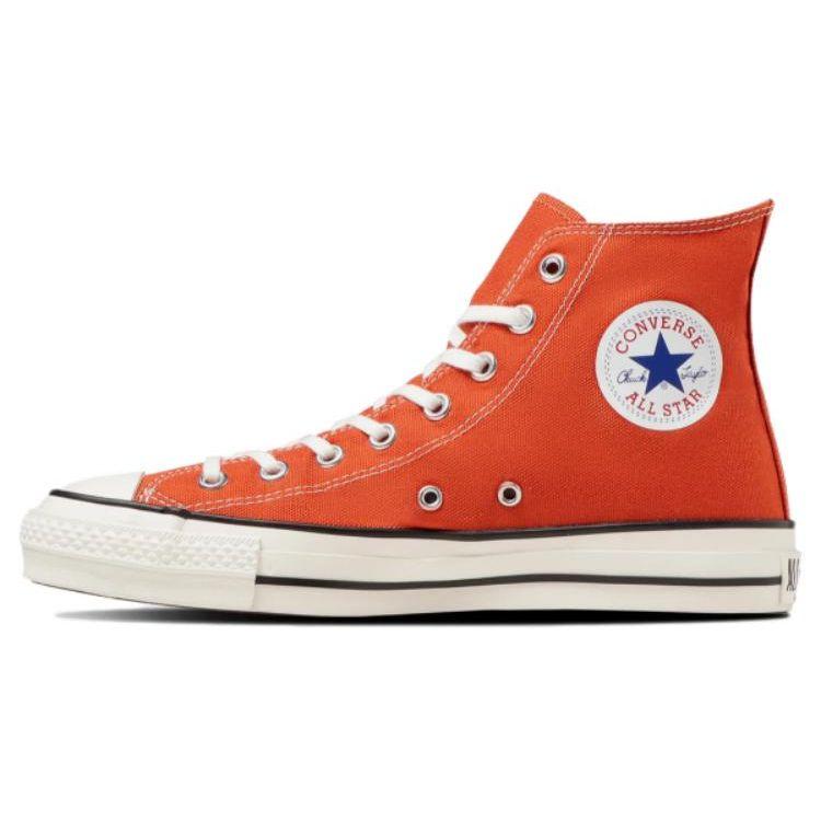 Converse Canvas All Star J Hi Comfortable Versatile Durable High-Top Sneakers Unisex Sneakers Orange 31309710