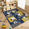 Snoopy Sweet Love Ride Rectangular Rug Nonslip Easyclean Carpet For Kids Bedroom Play Area Home Decor Great Holiday Gift