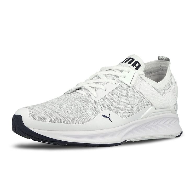 Puma Ignite Evoknit Lo Simple Solid Low-Top Casual Shoes Women Sneaker White 189905-02