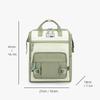 Trendy Female Yellow Laptop College Backpack Fashion Lady Kawaii Book Bag Cool Women Nylon Student Backpack Girl Cute School Bag