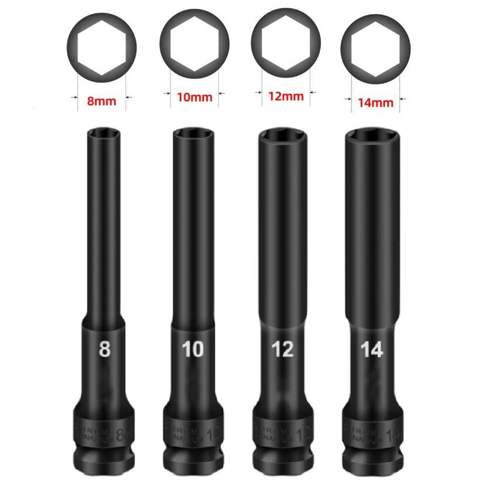 

Thin walled Sleeve Wrench Converter 12 Drive Socket 128mm Length