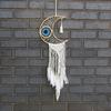 Dream Catcher Macrame Moon Wall Hanging Evil Eye