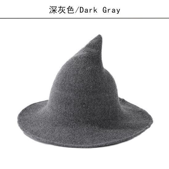 Halloween hat, witch hat, magician's hat, wool wizard hat
