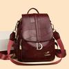 Simple and Fashionable Ladies' Backpack Versatile for Commuting, Large-capacity Single-shoulder Bag