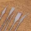 5pcs Stainless Steel Pottery Carving Tools Double Ended Carving Spatula Clay Sculpting Tools 5Pcs Set Sculpture Tools