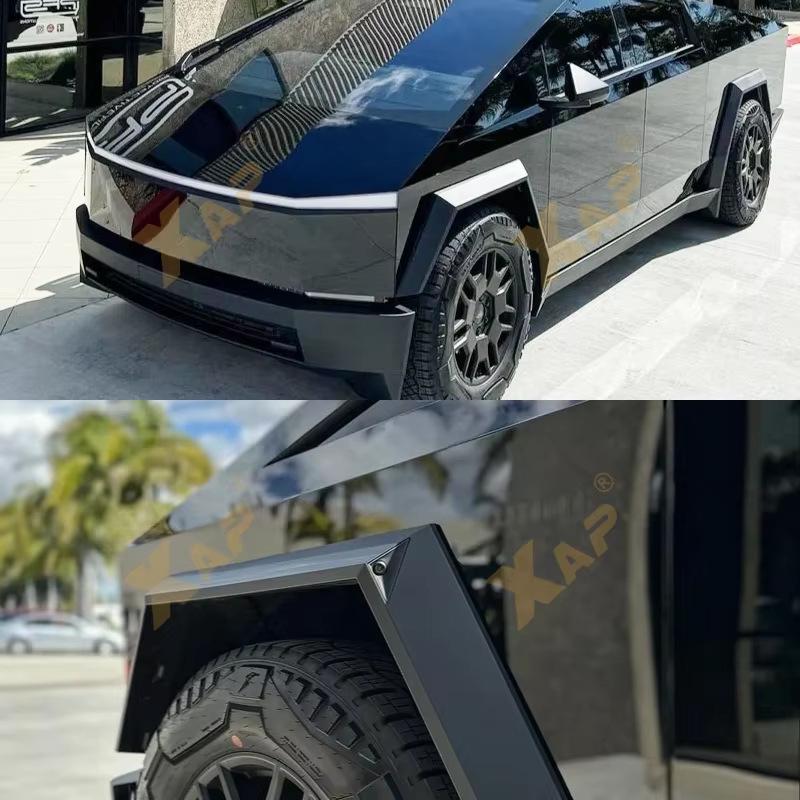 Gloss Black Pre-Cut TPU Protective Film for Tesla Cybertruck