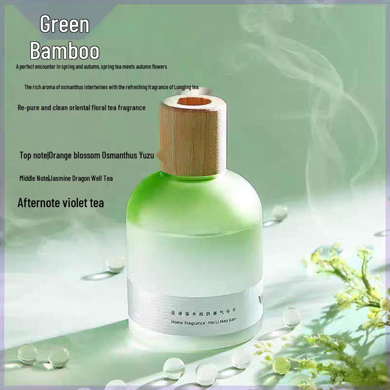 Jasmine Scented Flameless Aroma Diffuser for Home - Long-lasting Air Freshener for Bathroom, Bedroom & Living Room
