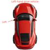 For Ford Ranger 2023-2025 Left Right Side Rear View Lens Split Mirror Blind Spot Heated Glass Rearview Lens Accessories Auto