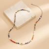 Multilayer Beaded Necklace Adjustable Length Necklace Beads Bracelet Fashion Jewelry Elegant Necklace for Stylish Outfit