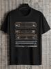 T-Shirt Y2k 1pc Truck Grilles T Black