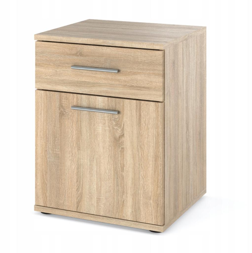 SONOMA OAK BEDSIDE CABINET "OLA1D1S" TABLE