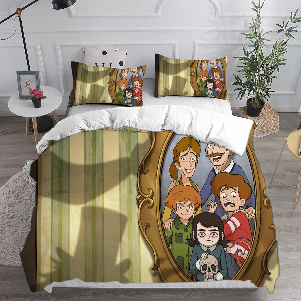 Haunted El Season 1 Bedding Sets Eu Single Comforter Quilt Bed Cover Duvet Cover Pillow Case 2-3 Pieces Sets Kids Adult Size