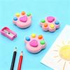 Cat Paw Highlighter Set Cute Animal Shaped Marker Pens for Note Taking Journaling Bible Study School Office Supplies