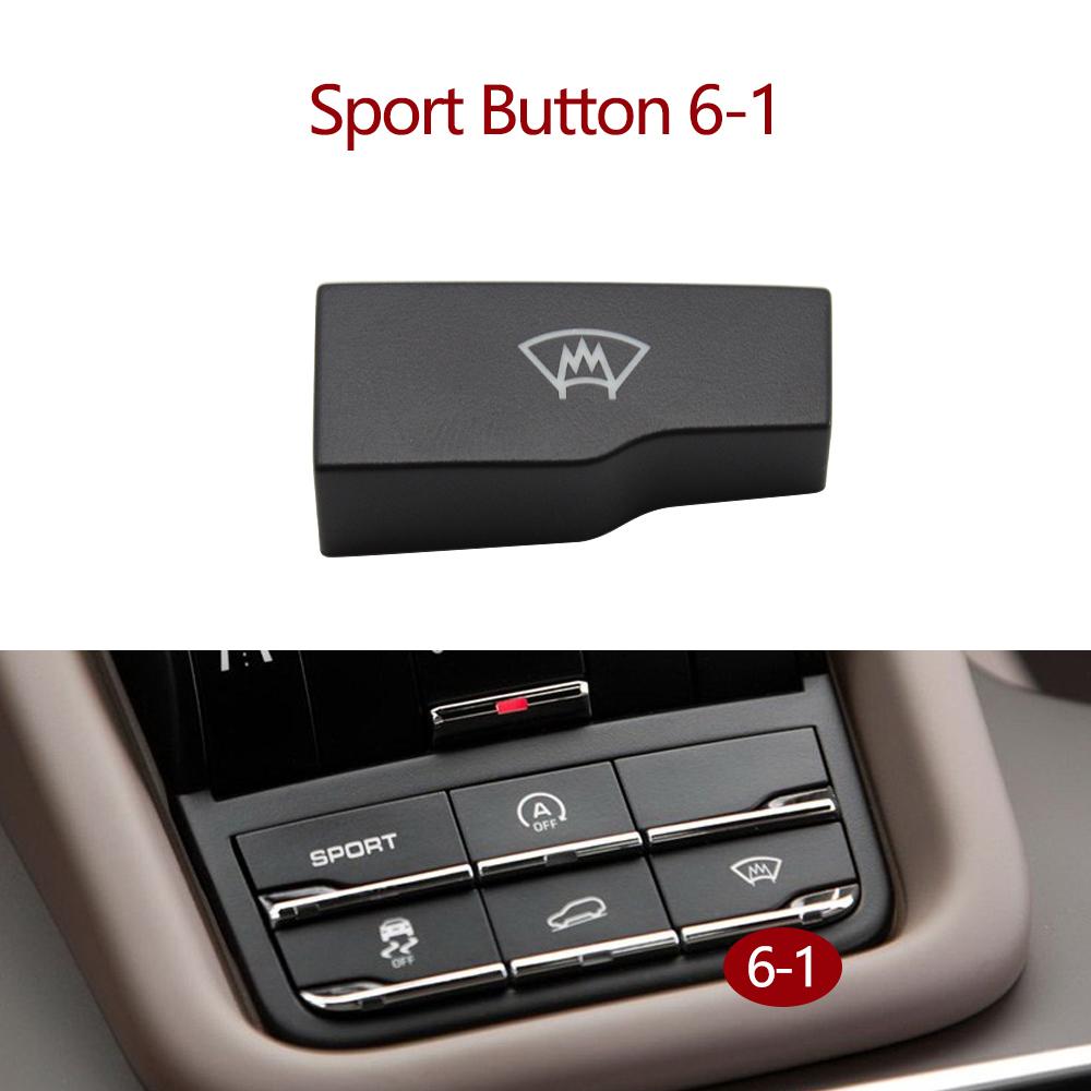 Car Front Console Drive Mode Suspension Sport Switch Console Traction Control Button For Porsche Cayenne 7P5 2010-2018 7P5927127