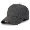 Men's Stylish Outdoor Baseball Cap with Ear Protection - Casual, Warm Duckbill Design