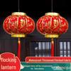 New Year Housewarming Lanterns: Modern Chinese Style Outdoor Hanging Ornaments for Main Entrance & Balcony - Year of the Horse