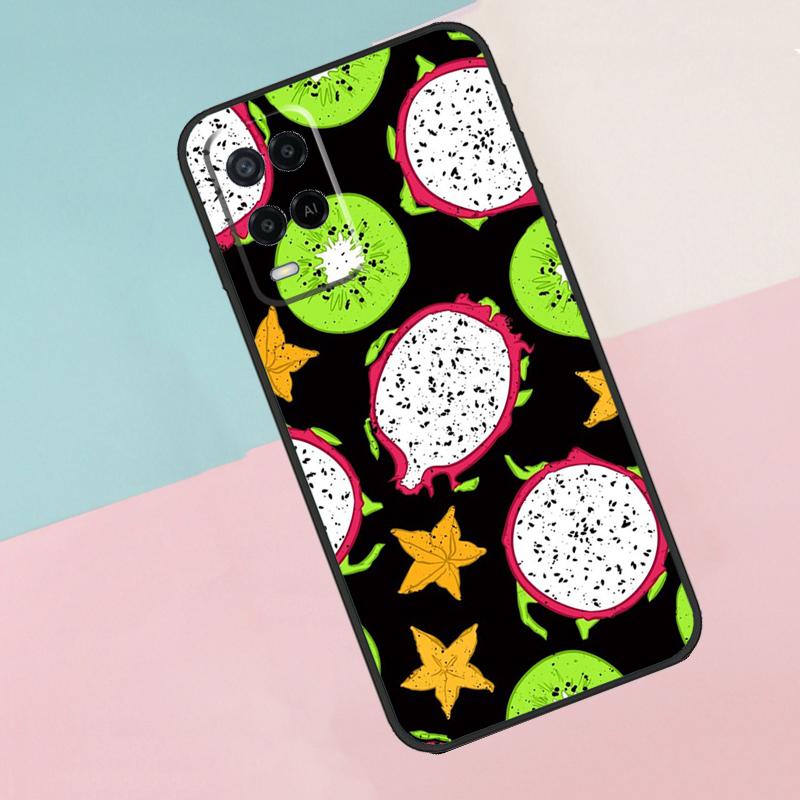 Tropical Summer Fruit Lemon For Oppo A17 A77 A60 A74 A94 A54 A18 A38 A58 A78 A98 A40 A80 A16 A76 A96 A15 A57S Phone Case