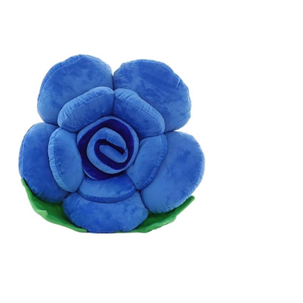 Simulated Rose Shaped Pillow Large Car Interior Cushion New Sofa  Flower Cushion  Home Decor