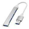 PWENMEI USB C Hub 4 Port PC USB C USB 3.0 Ultra Slim Hub USB Expansion Hub 1 USB 3.0 Expansion 5Gbps High Speed Transfer PS4 Compatible USB5Gbps