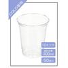 Niche Plus Disposable Cold Drink Sampling Cups, Transparent PET (Full Capacity: Approx. 300ml), Approx. 50 Cups | 300ml | Plastic Cups for Drinks,