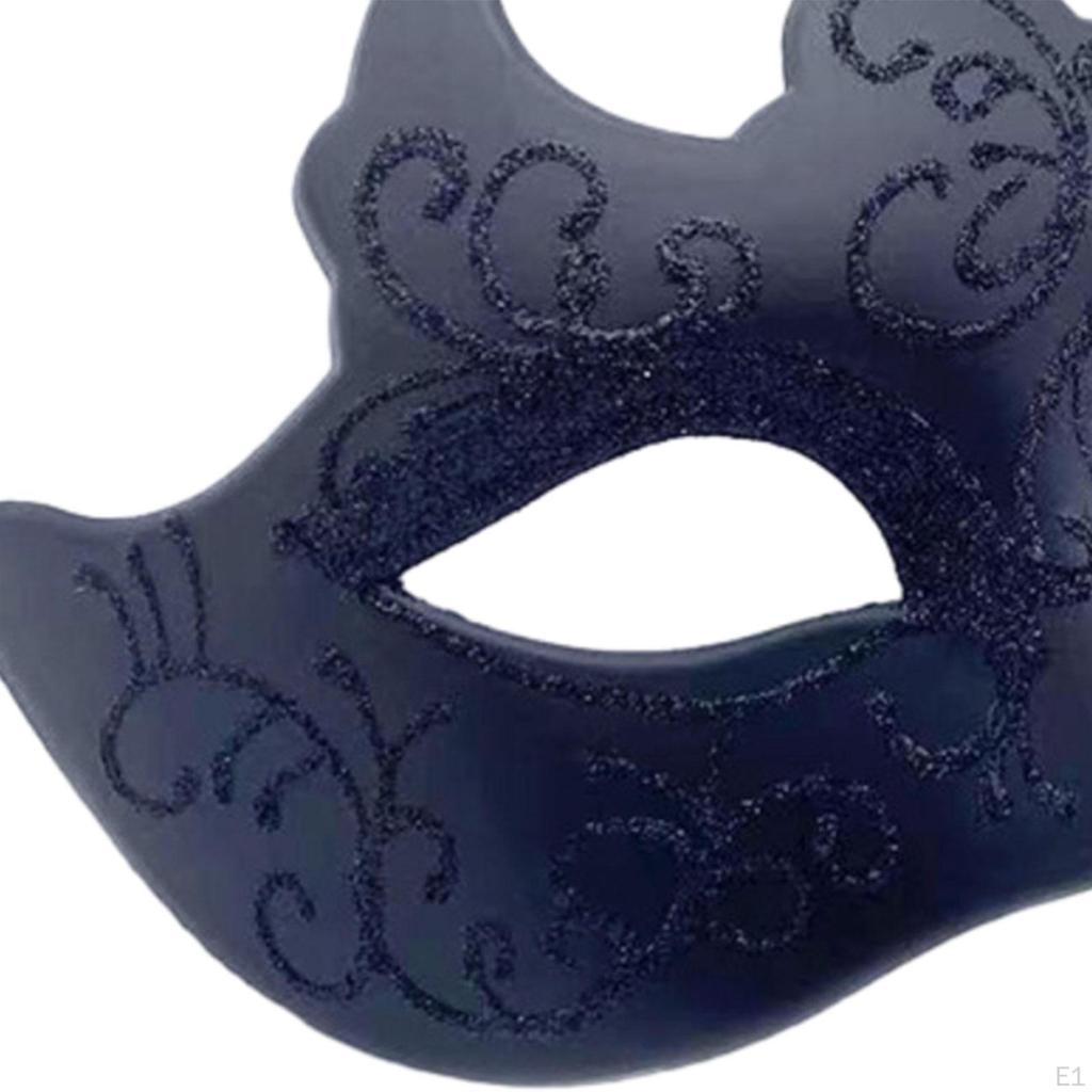 Half Face Mask Masquerade Cosplay Novelty Comfortable Decorative Props Mardi Gras for