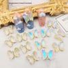 3D Crystal Butterfly Charms - Popular Nail Art Accessories with Rhinestones