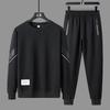 Casual Pullover Anzug männer Frühling und Herbst Rundhals Pullover Sport Anzug Sportswear Herbst und Winter Zwei-stück set