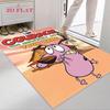 Custom Courage the Cowardly Dog Carpet Rug for Living Room Bedroom Home Sofa Decoration,Kids play Nonslip Floor Mat