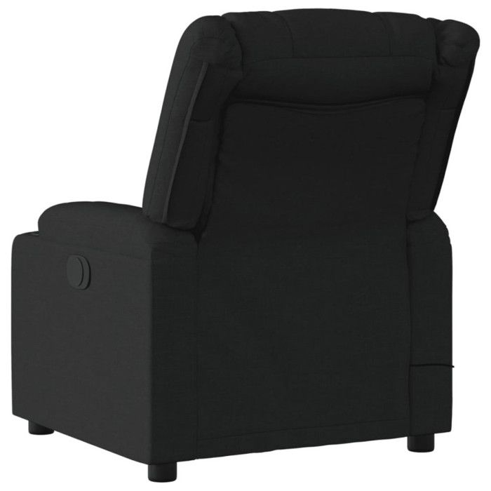 VidaXL Fauteuil de Massage Inclinable, Chaise avec Repose-pieds, Siège avec Dossier et Accoudoirs Salle de Séjour, Moderne, 374132