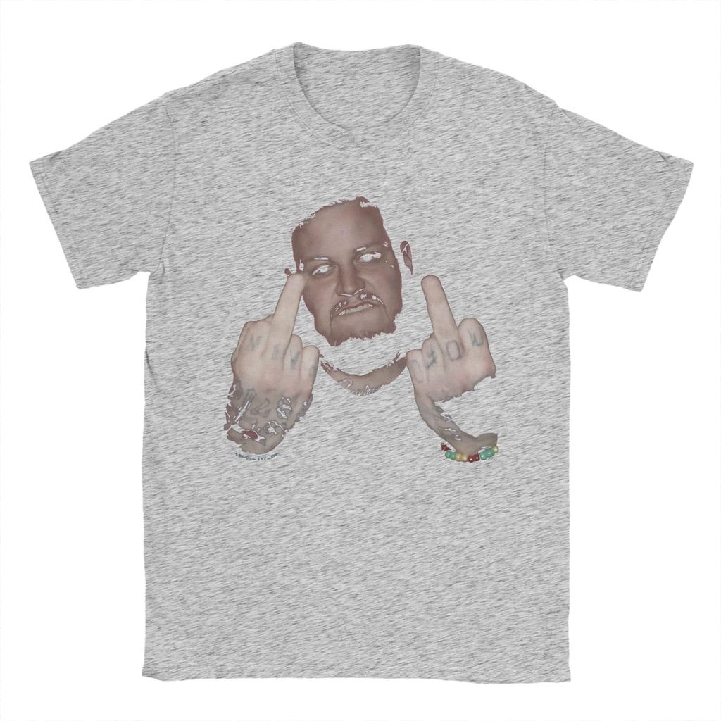 Unisex Women Fashion JELLY ROLL Middle Finger 87359589 T Shirt Tee Cotton Tshirts Clothes