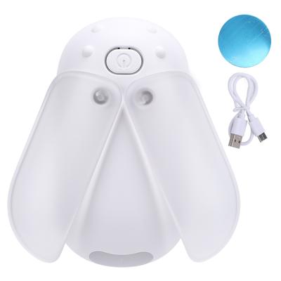 Magnetic Reading Light Firefly Shape 3 Colors Portable Night Light for Bedside Desk Hallway