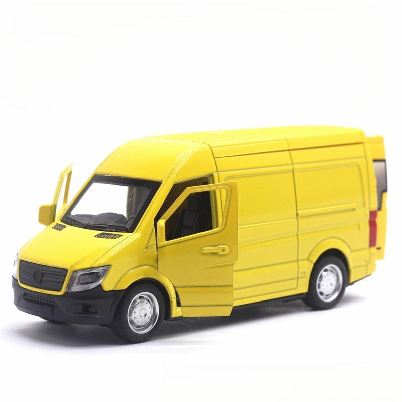 1:32 Simulation Ambulance Alloy Car Model, Commercial Vehicle Police Car Fire Engine Car Toy Car