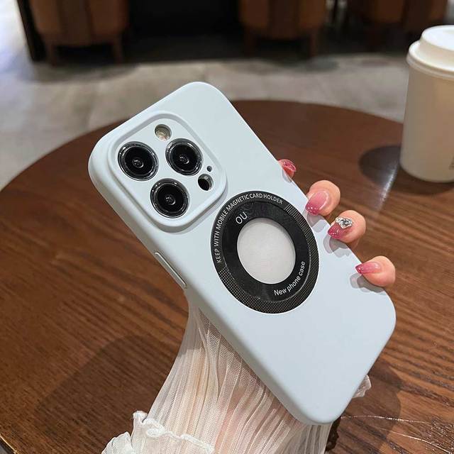 

Рідкий силіконовий чохол для телефону із захистом камери для Iphone 14 13 12 Pro Max 14 Plus 14pro Max, протиударний бездротовий зарядний м’який чохол For iPhone 14Pro