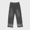 Summer Unisex American Denim: New Design Straight Wide-Leg Jeans by Trendy Brand.