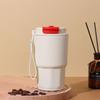 Shangqi Portable Insulated Coffee Mug with Straw