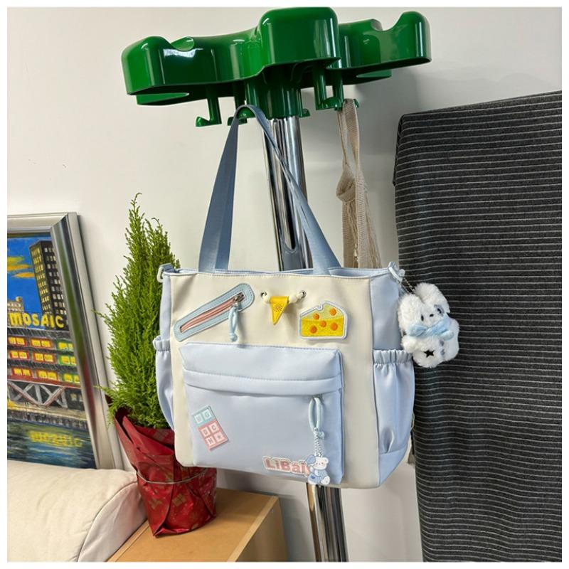 School Bag New High-value College Style Fresh and Sweet Make-up Bag Junior High School Students Lightweight Large-capacity Backpack