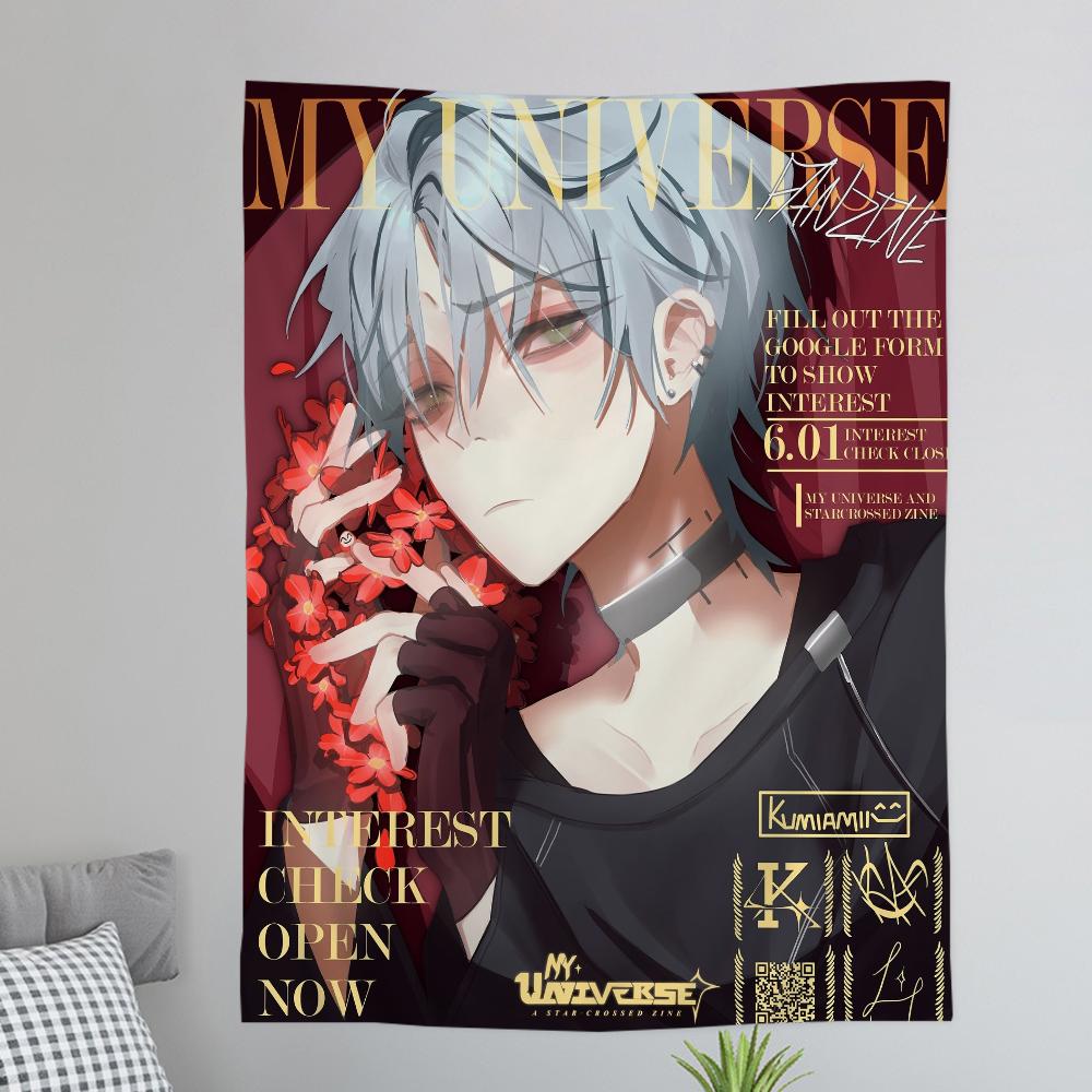 Anime Alien Stage Printed Large Wall Tapestry Cheap Hippie Wall Hanging Bohemian Wall Tapestries Mandala INS Home Decor