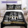 Juventus Customize Your Name Bedding Set Breathable Duvet Cover with Pillowcases Home Decoration Birthday Gift