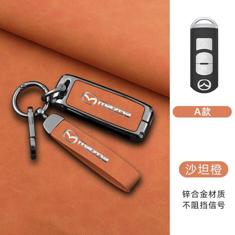 2025 Gorący Stop Cynku Pokrowiec Obudowa Kluczyka Samochodowego Fob Dla Mazda 2 3 5 6 BL BM GJ Atenza Axela Demio CX-3 CX3 CX-5 CX5 CX7 CX-7