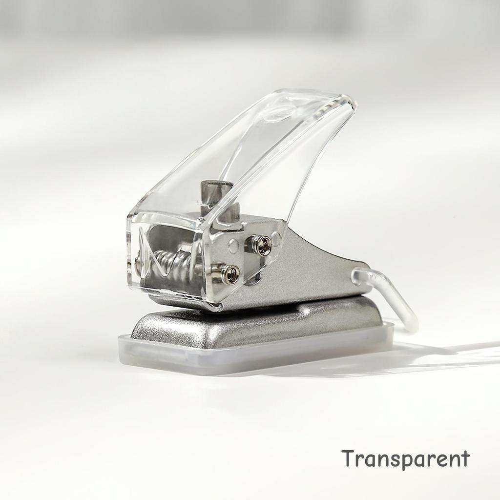 1pcs Mini Light Color Hole Punch Manual Single Round for Punching Holes In Loose-Leaf Paper Office School