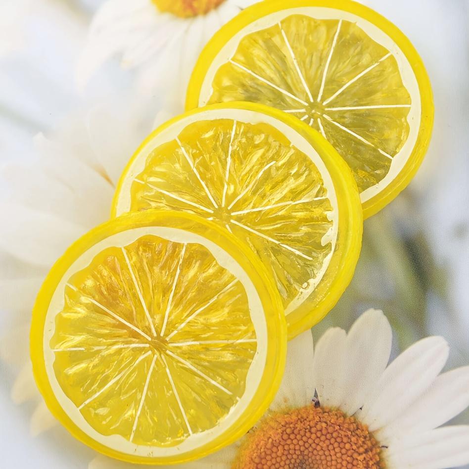 Confezione da 20 Fette di Limone Giallo - Ideali per Decorazioni per la Casa, Natale, Ringraziamento, San Valentino, Festa della Mamma, Laurea, Riunione