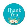 Darling Souvenir Round 1.6 Inches Peony Floral Baby Pink Thank You Stickers Wedding Gift-45